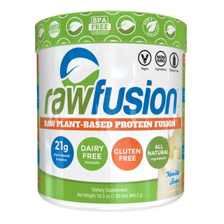 S.A.N RAWFUSION 1LB (500G) PROTEIN THUẦN KHIẾT THỰC VẬT - 15 LẦN DÙNG - AUTHENTIC 100%