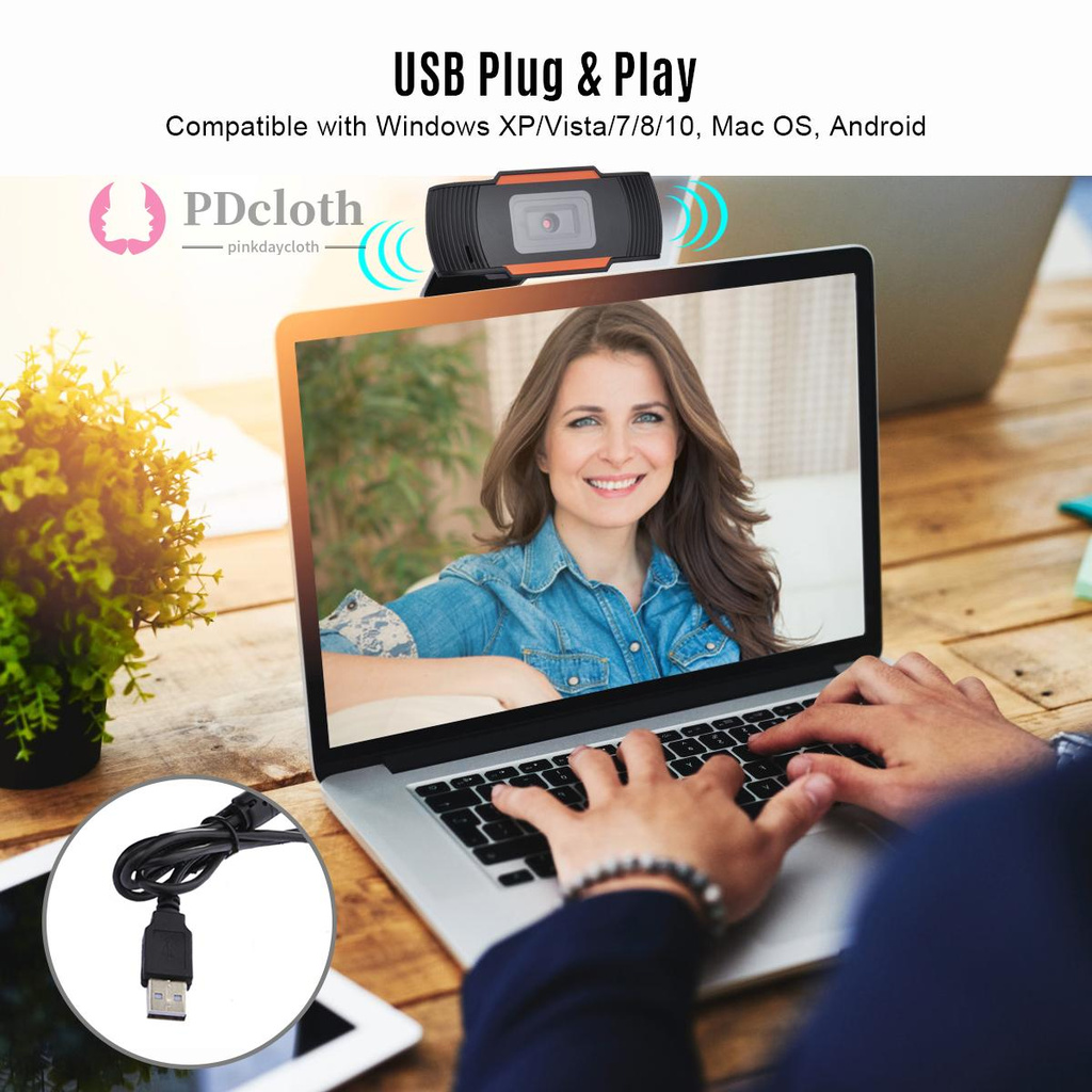 Webcam Có Micro 1080p Hd Kèm Phụ Kiện Chuyên Dụng | BigBuy360 - bigbuy360.vn