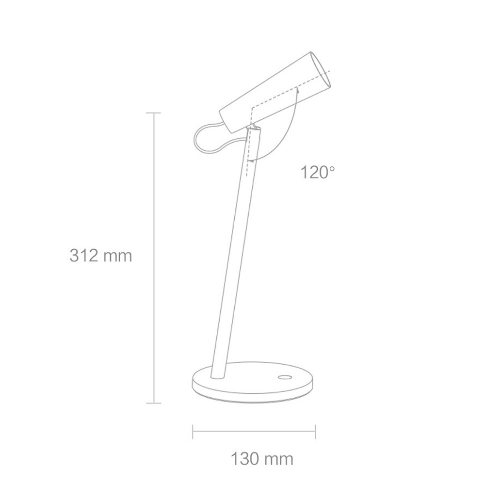 Đèn bàn Xiaomi Mijia Pin tích điện XIAOMI MJTD03YL 5W 2000MAH