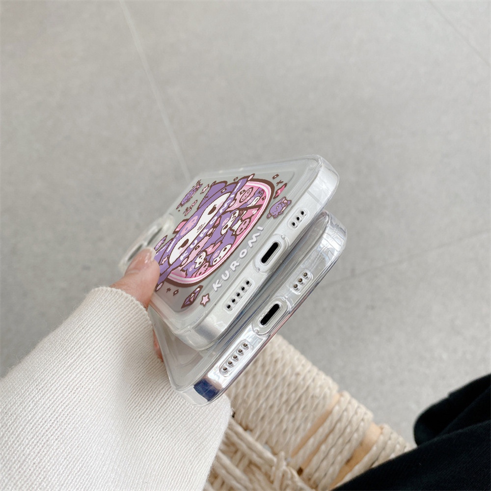 Ốp Điện Thoại Trong Suốt In Hình Cinnamoroll / Không Gian Cho iPhone 13 12 11 X XS Pro Max XR 7 8 Plus