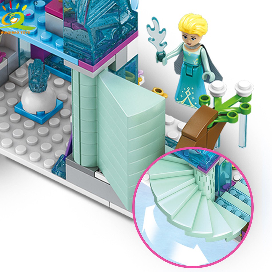 Bộ đồ chơi lắp ráp Lâu đài công chúa Elsa Disney MG122