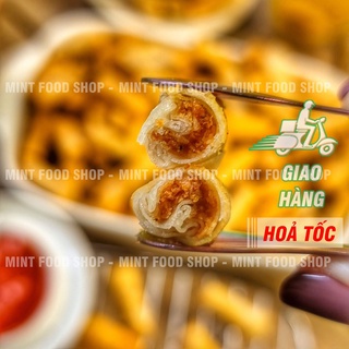 Chả Giò Tôm Mini Sấy Giòn Ăn Liền - Lon 400gr
