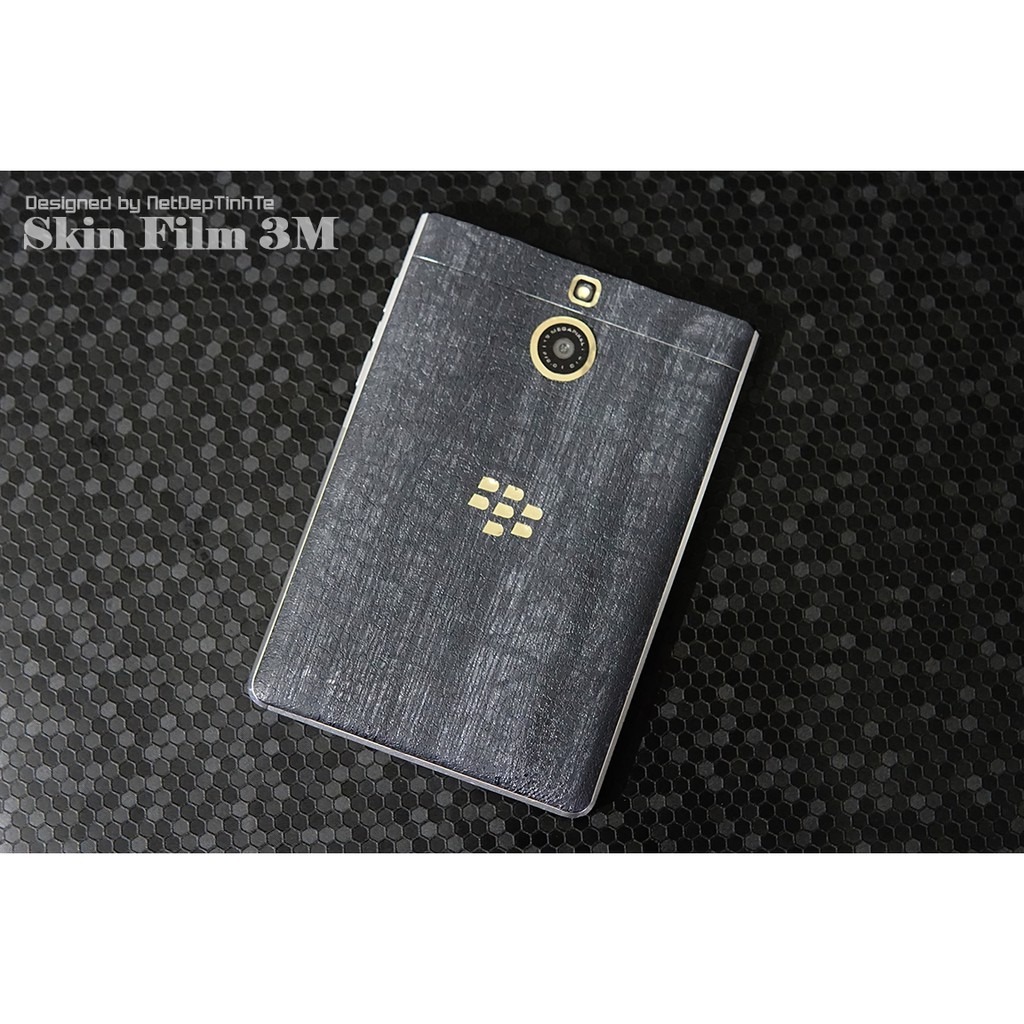 Miếng Dán skin Film 3m vân Blackdragon F33 cho Blackberry Passport Silver