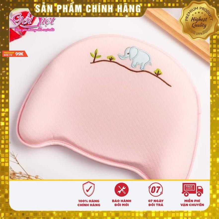 Siêu Trợ Giá  Combo 2 Gối cao su Babymoov Chính hãng chống bẹp đầu cho bé【SIÊU TRỢ GIÁ】BH 12 tháng 1 đổi 1. Gối cao cấp