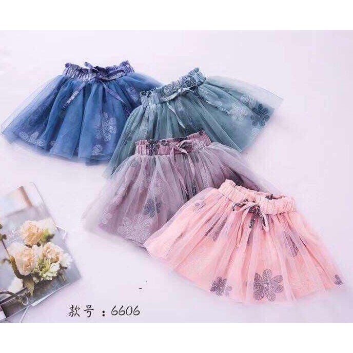 Chân váy hoa bé gái nhiều mẫu xinh xắn size 8-16kg CV01