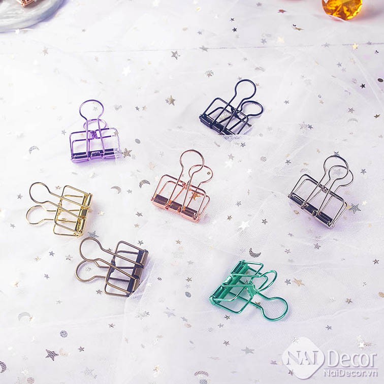 Kẹp sắt trang trí đẹp nhiều màu (PK-153)