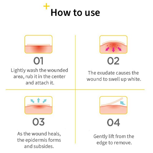 Miếng dán sẹo mụn thành phần mật ong che khuyết điểm chăm sóc da