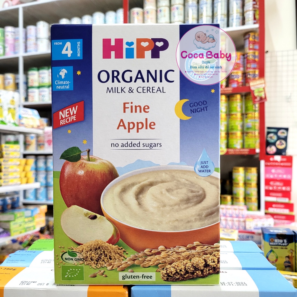 Bột ăn dặm HiPP 250g - Đủ vị Cho Bé Từ 4 Tháng 36 Tháng date mới⚡FREESHIP⚡