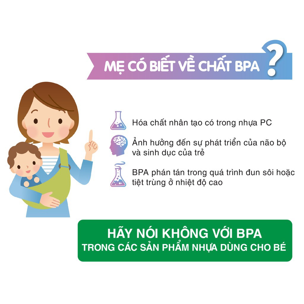 Bình sữa cổ rộng PPSU Plus Pigeon 160ml/ 240ml