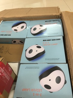 Máy hơ gel gấu panda