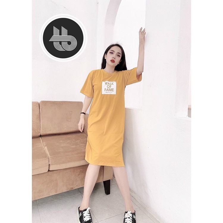 Đầm Suông Dáng Dài Walk Of Fame Váy Phông Chất Thun Cotton Co Dãn | BigBuy360 - bigbuy360.vn