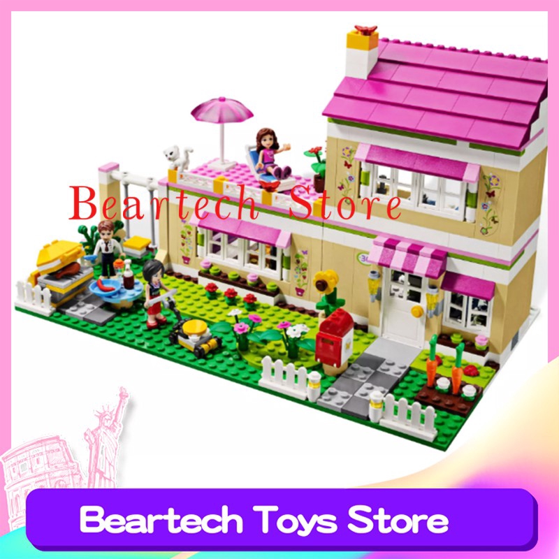 BELA 10164 Girl Friends Oliver's House  Building Blocks Bricks Toys Compatible Lego 3315