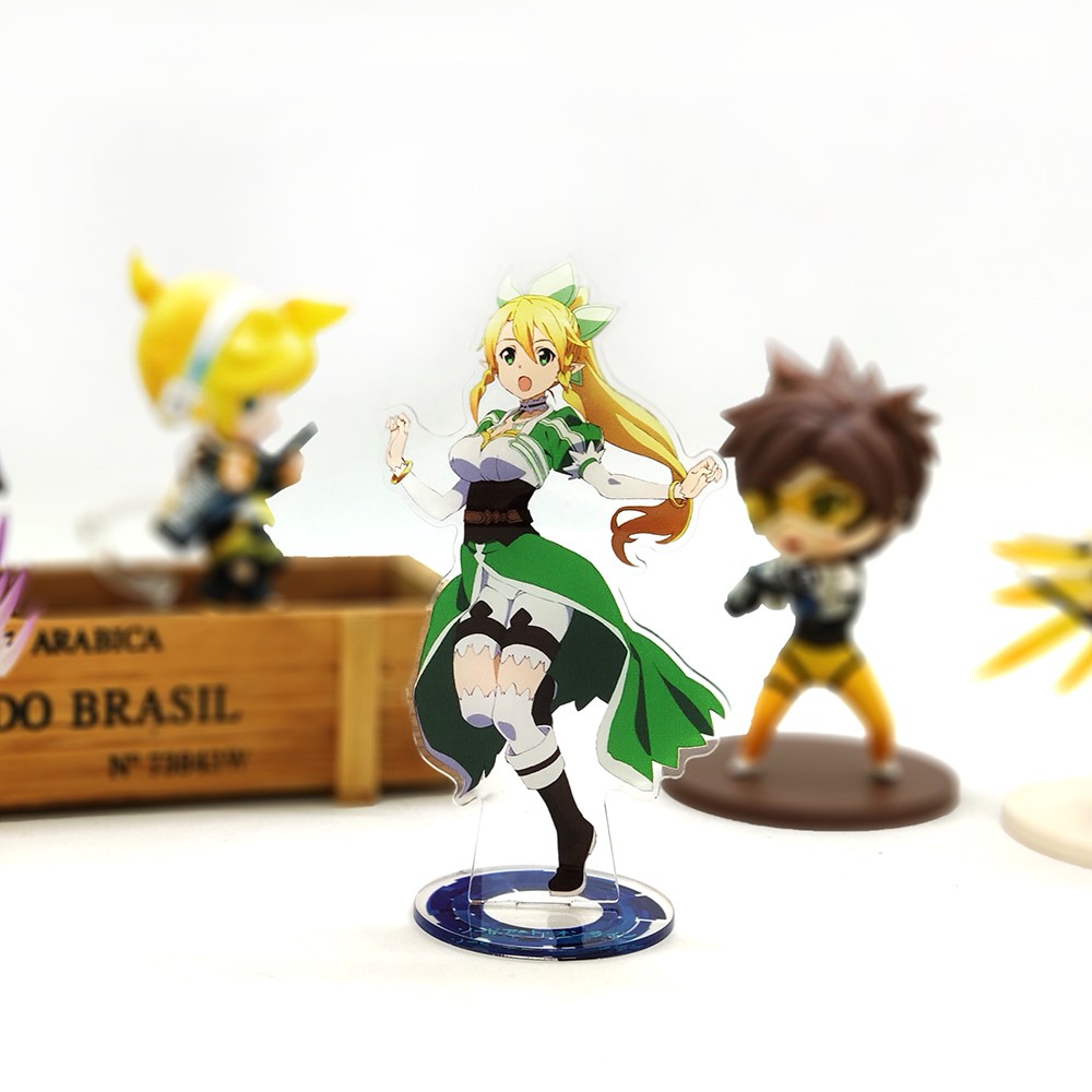 Sword Art Online Kirito Asuna Suguha Yuuki acrylic stand figure model toy