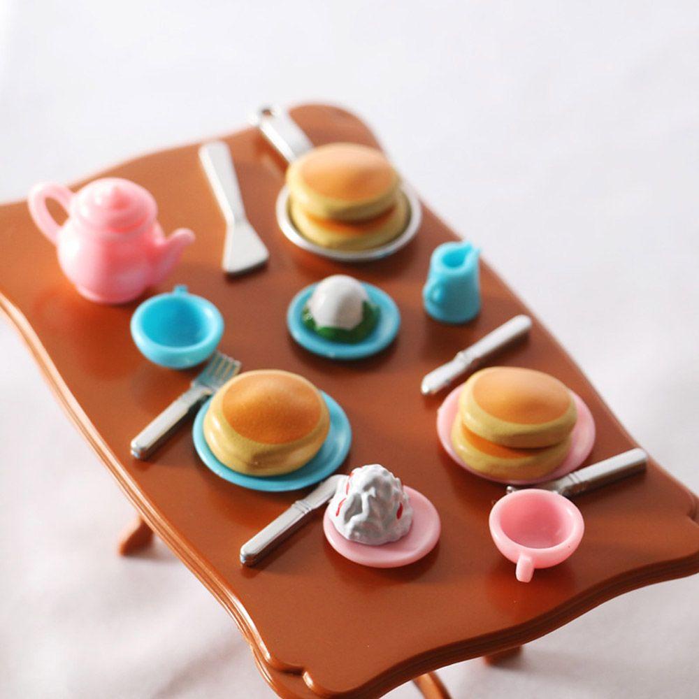 Mô Hình Bữa Sáng Giả Trang Trí Nhà Búp Bê ob11