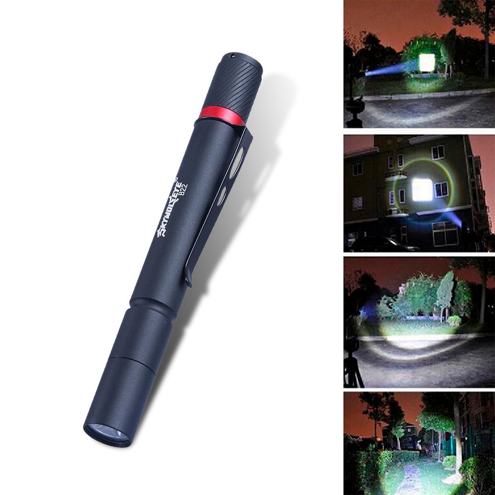 Đèn LED dạng bút cầm tay mini hoạt động bằng pin