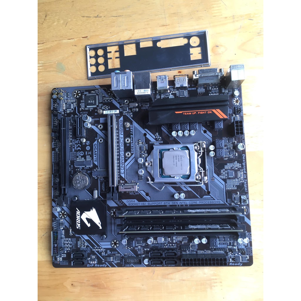 Bo mạch chủ Main Giga B360m aorus gaming 3 chính hãng mới 95%