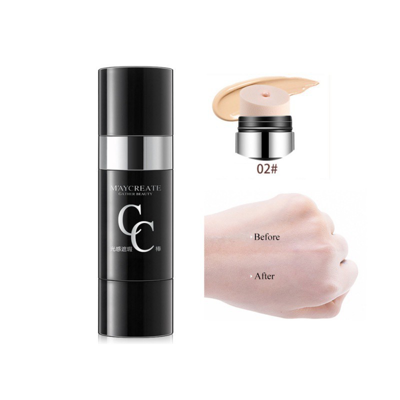 Kem CC MAYCREATE tạo lớp nền trắng dưỡng ẩm dạng thỏi cushion | BigBuy360 - bigbuy360.vn
