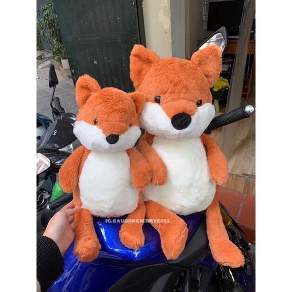 Gấu Bông Cáo Cam mùa thu Fox Orange Nhồi Bông Lông Mịn Cao Cấp Nhiều Size Gía Rẻ