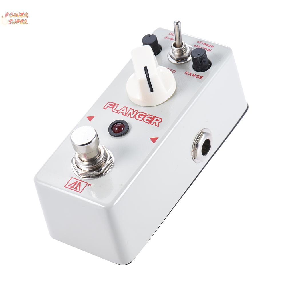 AROMA ATR-5 Classic Analog Flanger Guitar Effect Pedal 2 Modes Aluminum Alloy Body True Bypass