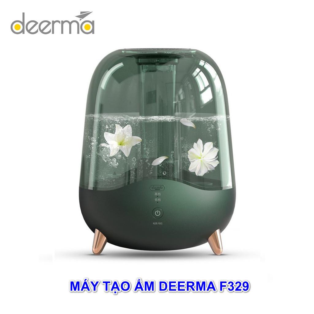 Máy tạo độ ẩm Deerma F329 công nghệ siêu âm cao cấp Màu xanh chính hãng - Minh Tín Shop