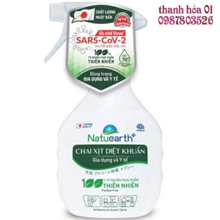Xịt khuẩn Natuearth plus 410ml