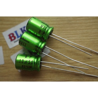 COMBO 3 CON Tụ âm thanh HIFI không phân cực 50V 10uF 85 độ chính hãng Nichicon MUSE BP
