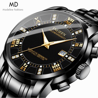 Đồng hồ nam đẹp FNGEEN chính hãng, giảm giá sốc, dây thép cao cấp, lên tay tuyệt đẹp ( Mã: AF08 )