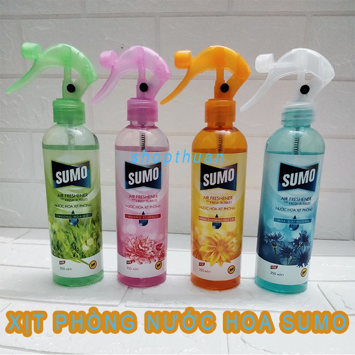 Nước hoa xịt phòng cao cấp Sumo 350ml có vòi, hương thơm dễ chịu