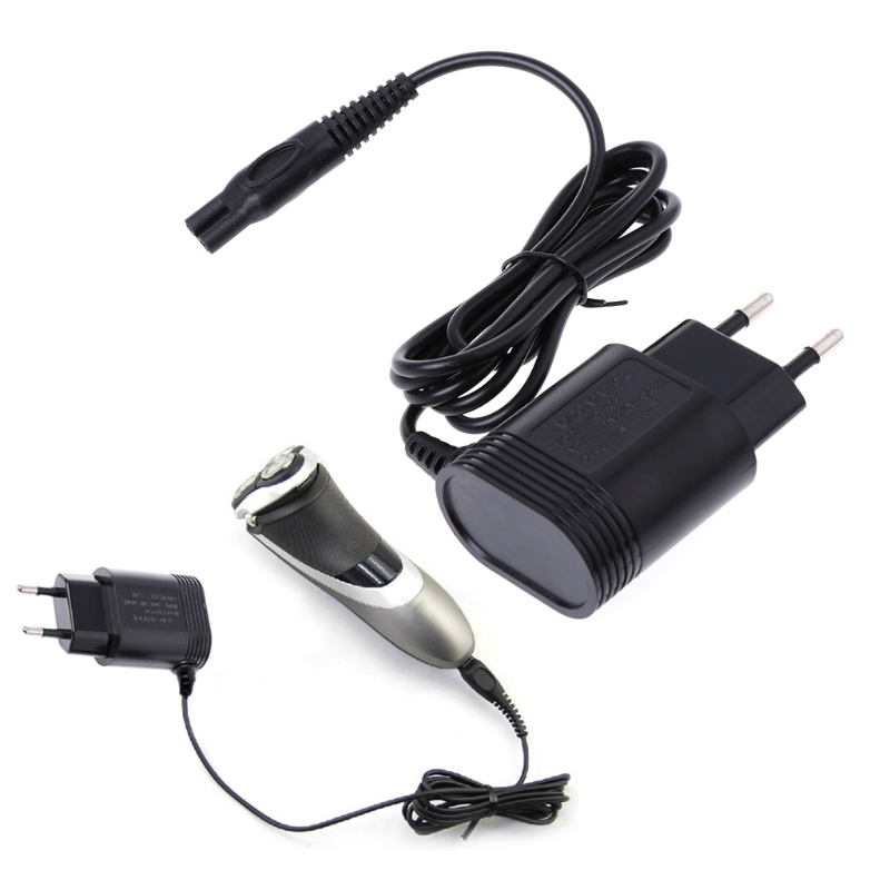 2-Prong Charger EU Plug Power Adapter for Shavers HQ8505/6070/6075/6090