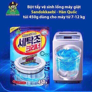 Bột tẩy vệ sinh lồng máy giặc - Tẩy lồng máy giặc