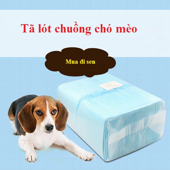 Tã lót chuồng chó mèo - Giấy vệ sinh cho chó mèo - Cả bịch