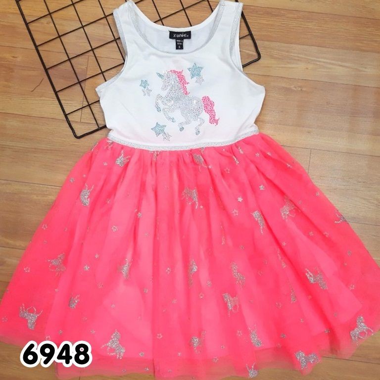 ĐẦM BÉ GÁI XÒE NHIỀU LỚP DỄ THƯƠNG ZUNIE CHO BÉ TỪ 13KG - 35KG