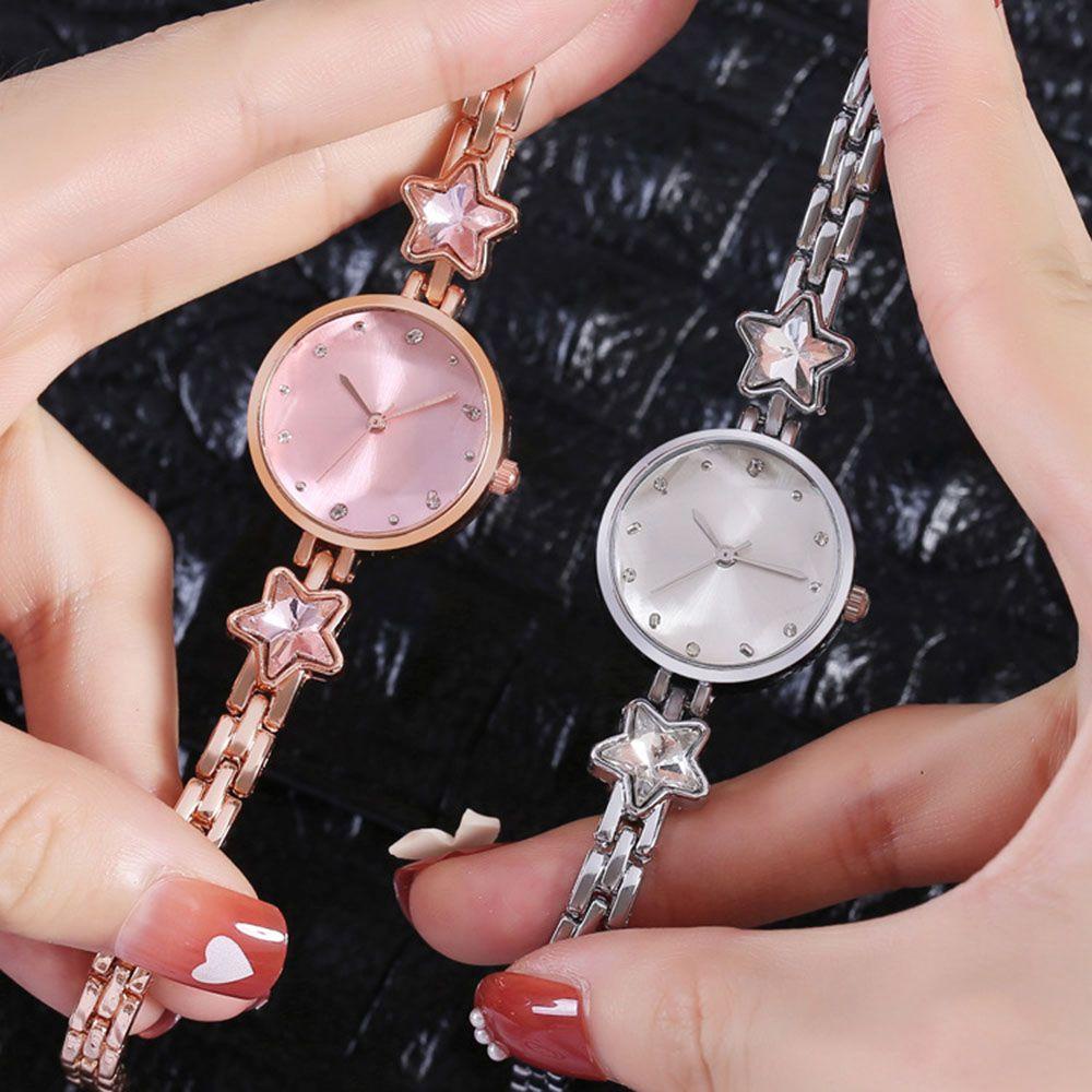 Đồng Hồ Đeo Tay Bằng Thép Thiết Kế Đơn Giản Thời Trang Cho Nữ|Đồng Hồ Đeo Tay Thời Trang Cá Tính