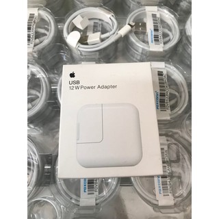 củ sạc ipad 12w ( Apple Store) )