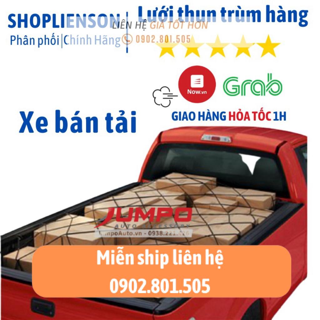 Lưới thun trùm hàng thùng xe bán tải 120×180CM - Cơ Khí Liên Sơn Kho Sài Gòn