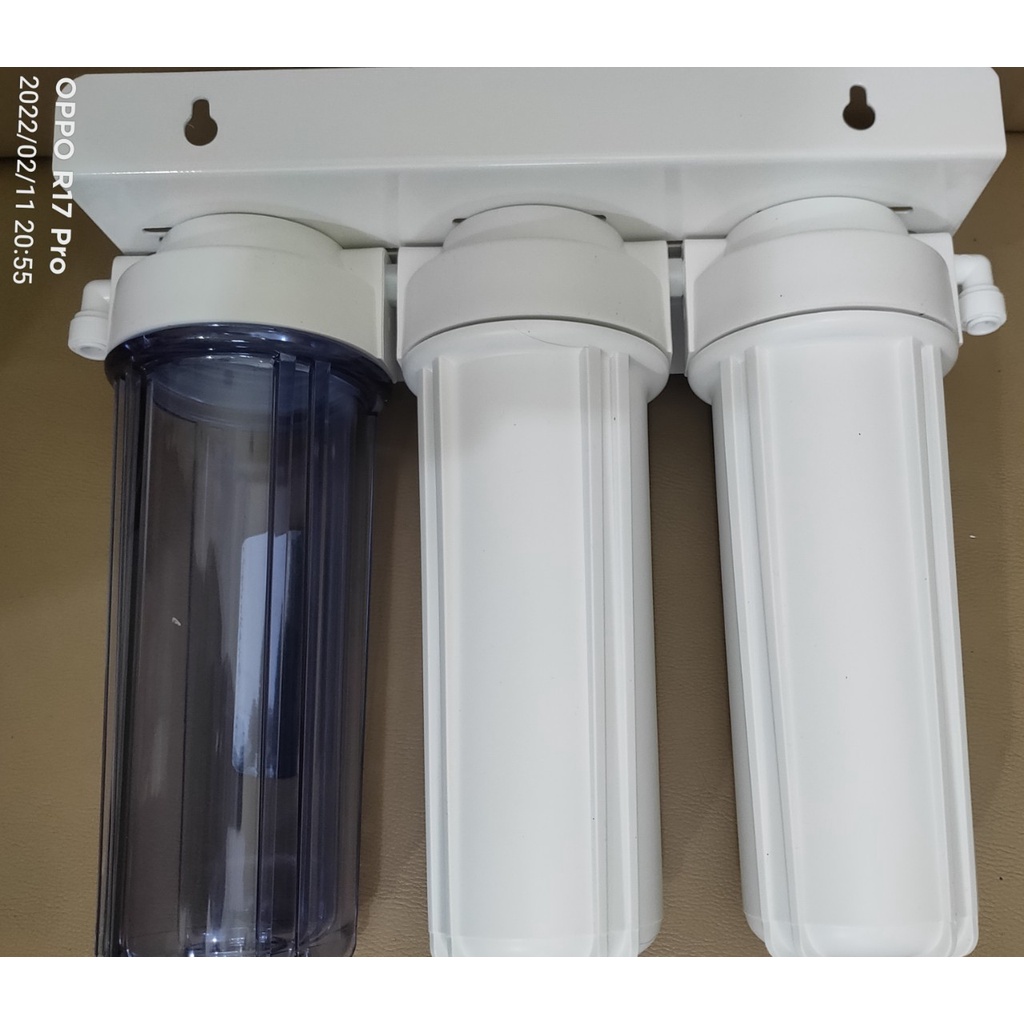 Bộ lọc thô Kimswater không lõi, bộ lọc thô 3 cốc đầu nguồn