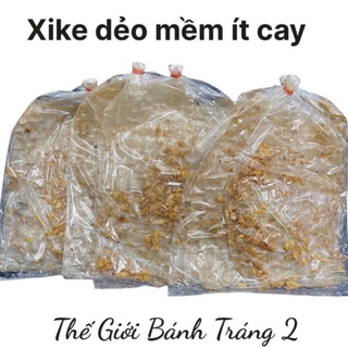 combo 10 bánh tráng xike dẻo ít cay - đồ ăn vặt siêu ngon