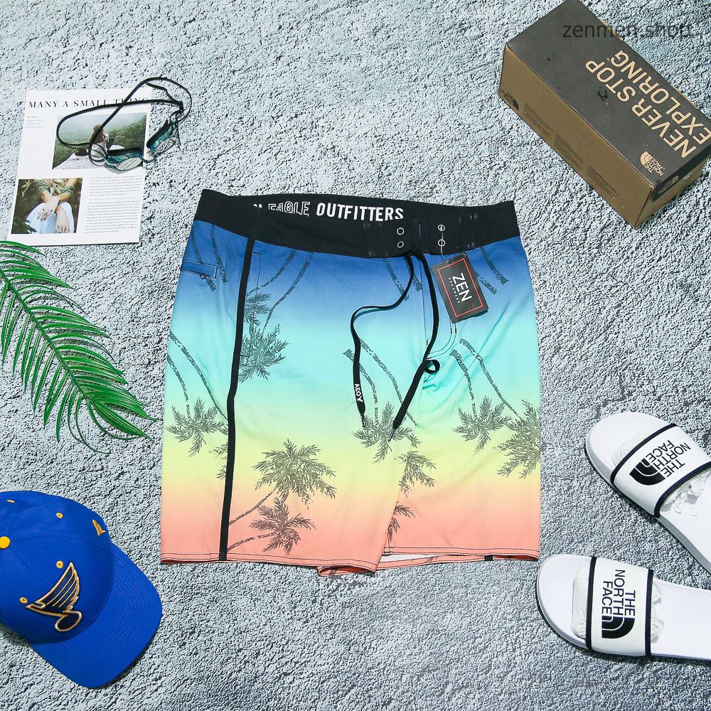 Quần Short Nam Đi Biển American Eagle Xuất Dư Xịn