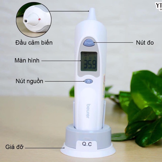 Nhiệt kế beurer ft58 - hàng Đức