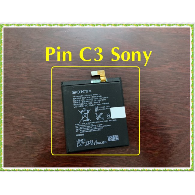 Pin C3 Sony( hàng tháo máy, dùng tốt)