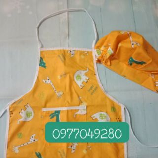 Tạp dề cho bé