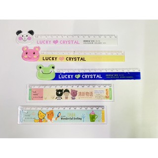 Thước kẻ hình con vật siêu dễ thương 15cm