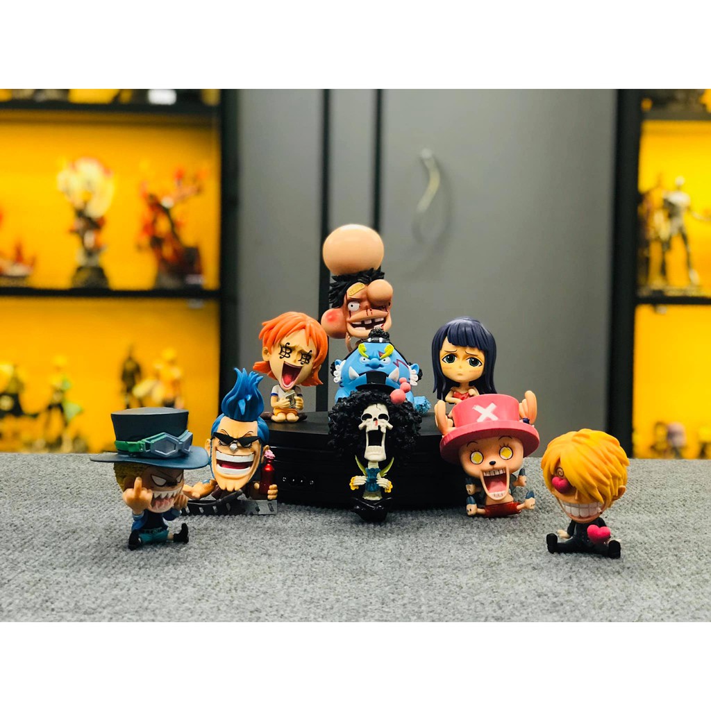 Bộ sưu tập mô hình chibi One Piece siêu bền đẹp