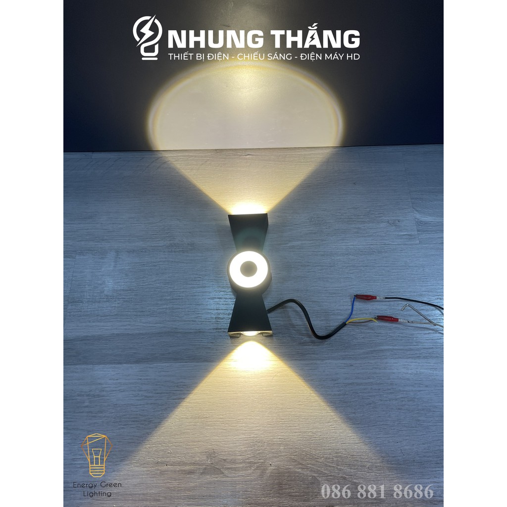Đèn Hắt Tường Chống Nước 3 Đầu Chiếu Sáng JLC19 8W Ánh Sáng Vàng - Chip Led Siêu Sáng - Bảo Hành 1 Năm - Có Video