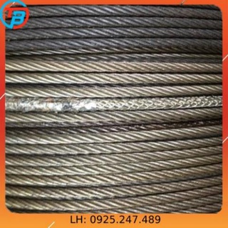 Dây cáp INOX 304 Phi [ 3mm ] CÁP THÉP SÀI GÒN