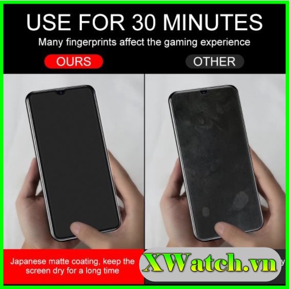 Dán PPF Nhám Chống vân tay iPhone 13 pro max 12 pro max 11 pro max xs max xr 7plus 8plus iPhone 6 7 8