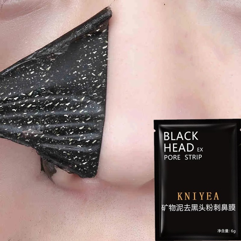 [Hàng mới về] Mặt Nạ Lột Cải Thiện Mụn Đầu Đen Vùng Mũi Hỗ Trợ Se Nhỏ Lỗ Chân Lông Hiệu Quả Cao