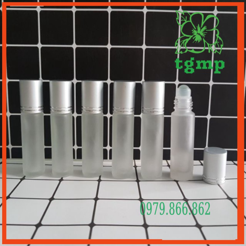 Chai chiết nước hoa 10ml - vỏ chai thủy tinh dạng lăn