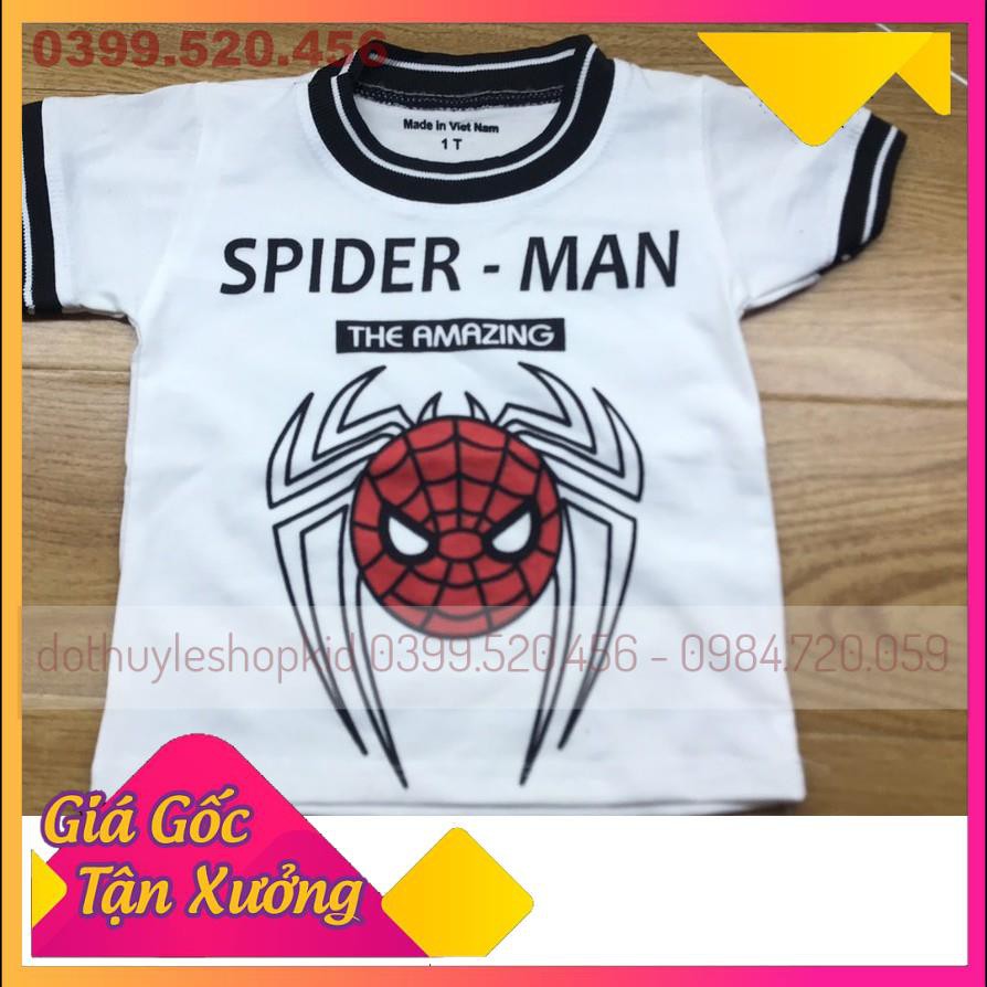 [FREESHIP50K] Bộ SPIDER-MAN cho các bé trai + bé gai 8-18KG- MÃ 130