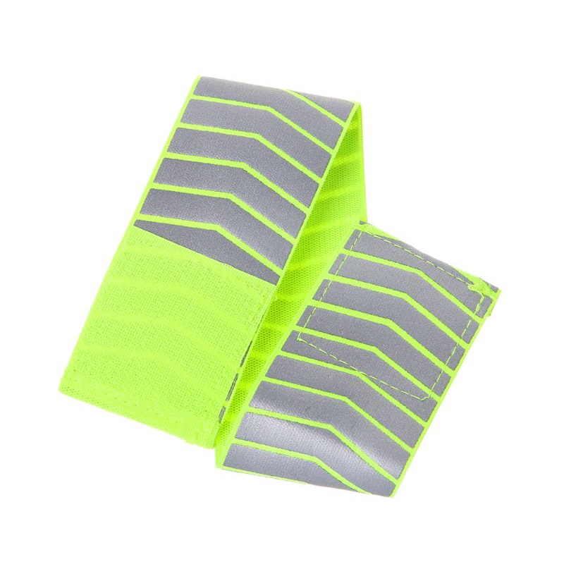 Mm Băng Quấn Cổ Tay / Chân Phản Quang Cảnh Báo An Toàn Khi Chạy Xe Đạp